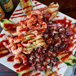 Botana De Camaron Y Pulpo