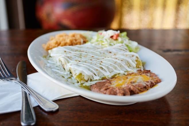 Cheese Enchiladas (Red or Green).