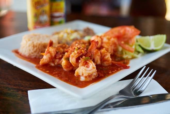 Camarones a La Diabla.