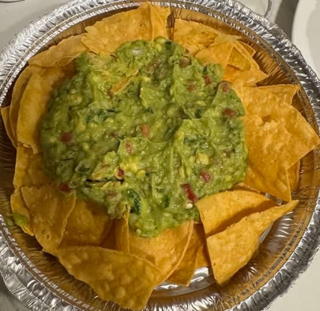 Guacamole and Chips.