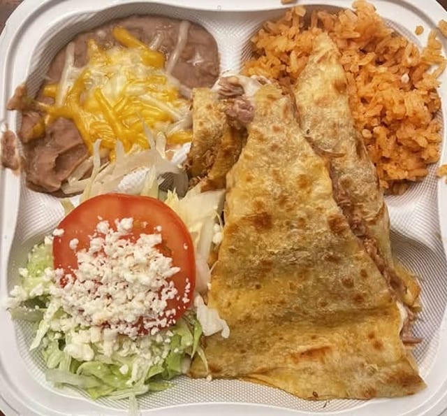 Quesadilla De Birria De Chivo.